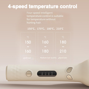 Nouveau bigoudi rotatif automatique négatif en céramique de <span class=keywords><strong>32</strong></span> <span class=keywords><strong>mm</strong></span> Portable LED <span class=keywords><strong>fer</strong></span> à friser électrique à température contrôlée - Product Image 4