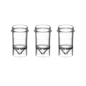 Cuvette en plastique de tasse d'échantillon en gros d'usine pour l'analyseur biochimique <span class=keywords><strong>Beckman</strong></span> 700 1.5ml 14x25mm - Product Image 1