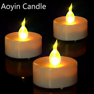 Color-Changing Battery <strong>LED</strong> <strong>Lights</strong> Mini Christmas Candles Flameless <strong>Tea</strong> <strong>Light</strong> for Ramadan Easter Birthdays Parties - Product Image 6