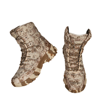 Bottes tactiques imprimées ultra-légères pour hommes Chaussures de randonnée respirantes et imperméables du désert