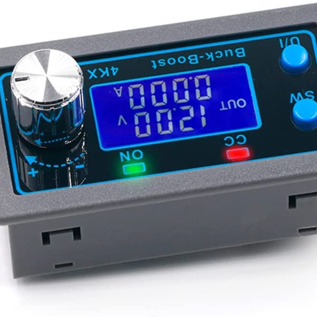 DC DC Buck Boost Converter Variable Voltage Regulator CC CV 0.5-30V 4A 5V 6V 12V 24V Power Module