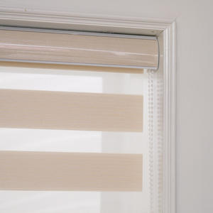 <span class=keywords><strong>ม่าน</strong></span><span class=keywords><strong>ม้วน</strong></span>ผ้าลินินผ้าไหมสีทองปรับได้สองชั้นม่านทึบดึงง่ายสำหรับห้องครัวห้องนั่งเล่นหนา - Product Image 3