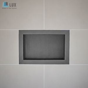 <span class=keywords><strong>Nicchia</strong></span> <span class=keywords><strong>Doccia</strong></span> LUX Moderna in XPS con Nucleo in Fibra di Vetro per Bagno e Cucina, Impermeabile, Leggera, Facile da Trasportare, Garanzia 5 Anni - Product Image 1