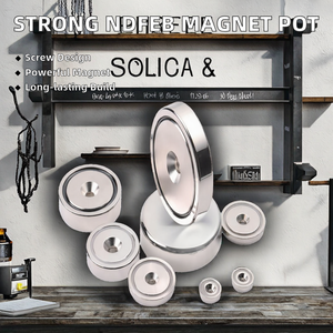Imanes de Neodimio de Tierras Raras de Alta Calidad de China, con Patrón de Tornillo Interno Fuerte y Orificio Avellanado, Servicio de Procesamiento de Soldadura - Product Image 2