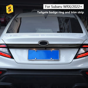 <span class=keywords><strong>Shasha</strong></span> accessoires en Fiber de carbone mode hayon Badge anneau et bande de garniture accessoires de voiture en Fiber de carbone pour Subaru WRX 2022-2023 - Product Image 3