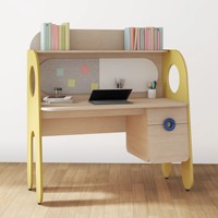 Bureau d'étude moderne en bois MDF pour enfants Nouveau design pour l'étude et le jeu des jeunes