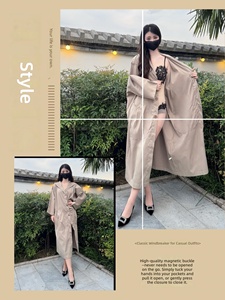 Magnetic Windbreaker Bows Eco-Friendly Classic <strong>Hooded</strong> Long Design for Outdoor Dates Couples' <strong>Sexual</strong> Activities-Valentine's Day - Product Image 2