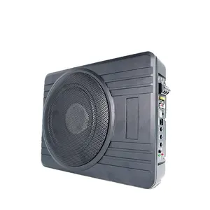 10インチシート下サブウーファーアンプHot販売製品オーディオ車フラットWoofer AmplifiersとSubwoofer