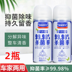 Désodorisant d'air Graywell 180ml Antibactérien Thé Vert Utilisation en Voiture - Product Image 5