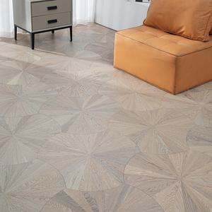 Parquet en noyer multicouche T&G, finition laquée UV, faible entretien, qualité AB, 12 mm, 14 mm, 16 mm, motif Lotus, idéal pour chambre à coucher - Product Image 1