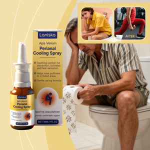 Spray de enfriamiento perianal de etiqueta privada de fábrica, hierbas naturales, reduce la picazón, alivia el dolor anal, cuidado de las hemorroides, aerosol corporal - Product Image 5