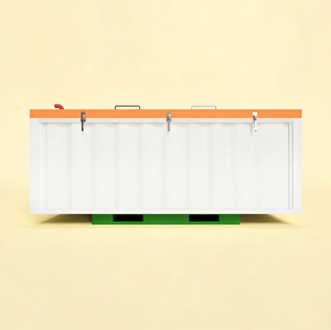 กล่องนิรภัยแบตเตอรี่กันน้ำกันฝุ่น สำหรับใช้งานกลางแจ้ง  สำหรับเก็บพลังงานแสงอาทิตย์แบบออฟกริด 125kWh LiFePO4 - Product Image 1