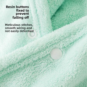 Peignoir en molleton doux corail <span class=keywords><strong>pour</strong></span> enfants, serviette à capuche absorbante <span class=keywords><strong>de</strong></span> natation <span class=keywords><strong>pour</strong></span> bébés, cape en coton avec dessin animé, portable <span class=keywords><strong>pour</strong></span> les enfants, vente en gros - Product Image 4