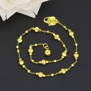 JXX New Design 24K Gold Plated <b>Bracelet</b> with <b>Bead</b> Shape Trendy Style Material of Brass - Product Image 2