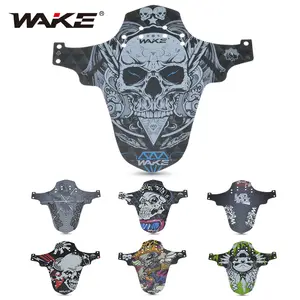 Ultra tipis WAKE Mudguard untuk sepeda jalan cetakan warna sepeda lipat aksesoris sepatbor sepeda - Product Image 1