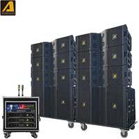 Système de sonorisation professionnel VTX V20+VTX S25, ensemble de haut-parleurs passifs et actifs à trois voies, double 10 pouces, Line Array, Subwoofer