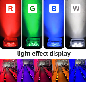 4 pz. 6x18W APP WiFi DMX512 Controllo RDM Ricaricabile 2.4G Wireless a <span class=keywords><strong>Batteria</strong></span> <span class=keywords><strong>LED</strong></span> Uplight per Matrimoni Club Feste DJ - Product Image 5