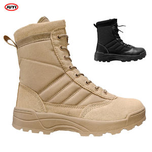 Bottes tactiques imperméables de marche d'escalade de randonnée en caoutchouc de sport du désert d'entraînement de combat de service personnalisé - Product Image 1