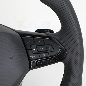 Volant R-Line avec bouton CNCL pour Volkswagen VW Golf <span class=keywords><strong>8</strong></span> MK8 R 5 6 7 MK5 MK6 MK7 Polo GTI Scirocco Jetta Passat CC B7 B8 - Product Image 5