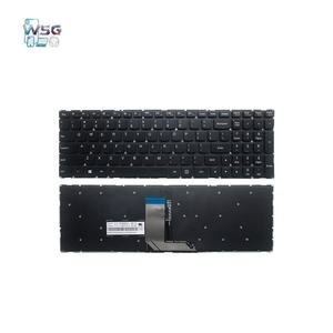 คีย์บอร์ดพลาสติก SZ-Wisbuild สำหรับแล็ปท็อป พร้อมไฟแบ็คไลท์ LED แบบเต็มขนาด ป้องกันการกดผิดพลาด (Anti-Ghosting) สำหรับ IdeaPad 700-15ISK 700-17ISK รูปแบบ US สีดำ - Product Image 1