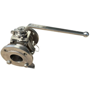 Válvula de Bola Manual de Acero Inoxidable de Alto Rendimiento OEM, de Paso Completo, con Brida de Montaje Alto y Forjada a Mano - Product Image 1