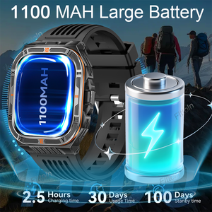Reloj Inteligente HT38 con GPS, Brújula, Altímetro, Batería de 1100 mAh, Sistema Dual, Portátil para Correr y Hacer Senderismo al Aire Libre - Product Image 4
