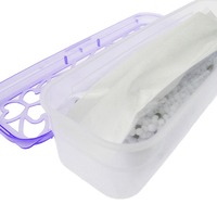 Plateau de déshumidificateur de forme solide Slimline jetable écologique de 400ml absorbant l'humidité pour les armoires de maison et de salle de bain