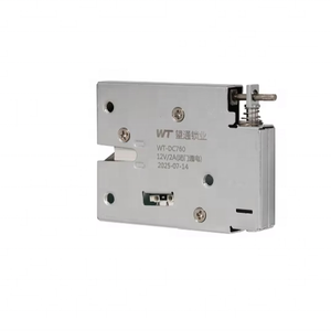 WT DC760 12V solenoide antirrobo Invisible muebles cajón gabinete cerradura duradera función oculta para archivadores - Product Image 1