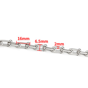 Catena E770 in Acciaio Inox con Maglie a U Rimovibili per Creazione di Gioielli, Bracciali, Collane e Orecchini - Product Image 6