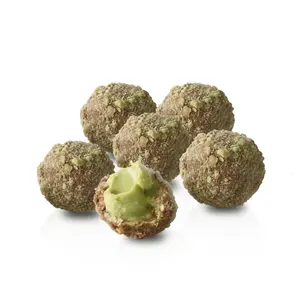 Heiß verkaufende Mokka Aroma Chocolate Cookie Ball 3-lagige creme gefüllte Snacks