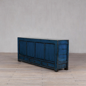 Mobiletto Rustico Stile Fattoria per Soggiorno e Corridoio, Console Artigianale con Fascino Vintage Unico - Product Image 4
