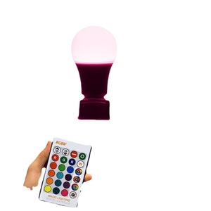 Ambient Lighting Mood Lamp With Colored Led Bulbs Pink Night <b>Light</b> For Bedroom Hotel Use - Product Image 5