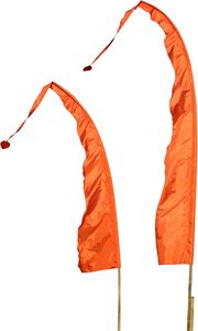 Impression de tissu personnalisé Flying Advertising Drapeau de la plage de <span class=keywords><strong>Bali</strong></span> avec mât de drapeau Petite bannière de plage de plumes - Product Image 6