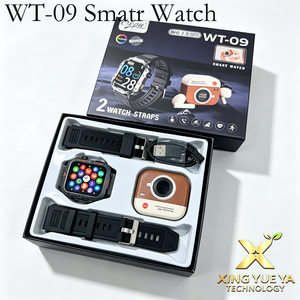 2026 High-quality WT-09 Smartwatch 2 in 1 Set DOU Gel Band BT Call Health Monitoring Blood Pressure Monitoring Sport Smart Watch - Product Image 6