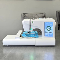 Machine à broder et à coudre intégrée GALAXY ES5 à aiguille simple pour la maison, facile à utiliser, adaptée aux nouveaux utilisateurs