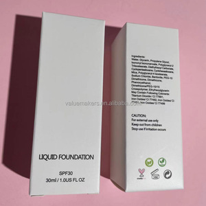 Base <span class=keywords><strong>con</strong></span> <span class=keywords><strong>protector</strong></span> <span class=keywords><strong>solar</strong></span> SFP 30, <span class=keywords><strong>maquillaje</strong></span> líquido, resistente al agua, sin marca - Product Image 5