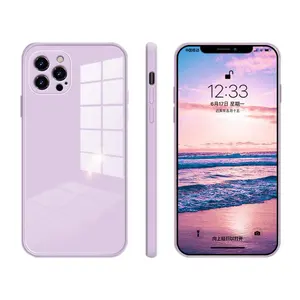 2020 Venta caliente Compatible con iPhone 12 Mini Case Clear Slim Protective Hybrid Cover Case Hard PC Back con Flexible TPU Bumper