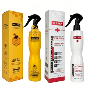 Spray réparateur au miel Alapex Professional pour <span class=keywords><strong>cheveux</strong></span> africains, anti-casse, démêle, hydrate, après-shampoing sans rinçage pour <span class=keywords><strong>cheveux</strong></span> bouclés - Product Image 1