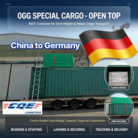 Conteneur logistique plat personnalisé à toit ouvert (OOG) pour fret porte-à-porte DDP vers l'Arabie Saoudite – Expédition rapide par transitaire