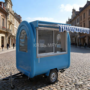 2025 CE Verified Small Mini Truck Refrigerated Trailer Food Cart Mobile Cafeteria For <b>Sale</b> - Product Image 3