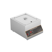 Petite machine de fusion de chocolat commerciale à haute température personnalisée Machine de trempe de chocolat électrique automatique pour usage domestique
