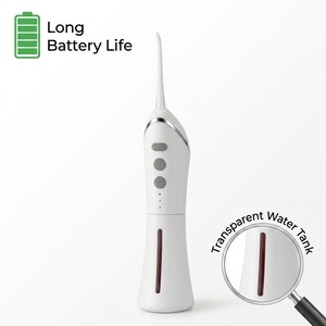 Hydropulseur électrique portable étanche IPX7 175 ml, irrigateur buccal sans <span class=keywords><strong>fil</strong></span> rechargeable, appareil de nettoyage <span class=keywords><strong>dentaire</strong></span> - Product Image 1