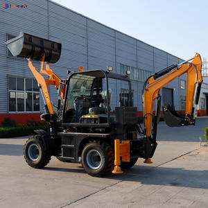 무료 배송 중국산 미니 백호 로더 4x4 컴팩트 트랙터 로더 및 백호 포함 - Product Image 6