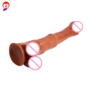 Riesiges Pferd PVC Adult Sexy Toys Tier Künstlicher <span class=keywords><strong>Penis</strong></span> Design für Frauen Sexuelles Vergnügen - Product Image 2