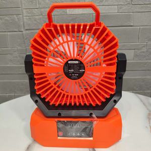Factory Direct <b>Smart</b> 10000mAh USB Rechargeable Camping <b>Fan</b> Strong Wind Electric Oscillating <b>Fan</b> with Flashlight - Product Image 4