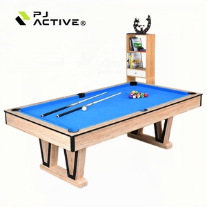 Mesa <span class=keywords><strong>de</strong></span> <span class=keywords><strong>Billar</strong></span> Comercial PINJIAN <span class=keywords><strong>de</strong></span> Pizarra Premium, Grado Torneo, para Clubes y Bares, Juego Profesional <span class=keywords><strong>de</strong></span> 9 Bolas con Accesorios - Product Image 1