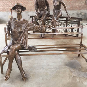 Statue de la vierge <span class=keywords><strong>marie</strong></span> en bronze - Product Image 4