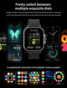 สมาร์ทวอทช์ซิลิโคนและเหล็กคุณภาพสูง พร้อมหูฟังบลูทูธ TWS 2-in-1 หน้าจอสัมผัสเต็มรูปแบบขนาด 2 นิ้ว รองรับการโทร ฟังเพลง ออกกำลังกาย และตรวจสอบสุขภาพ - Product Image 6