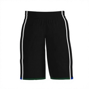 Conjunto de Camiseta de Baloncesto Corta sin Mangas con Cuello en V Negra, Transpirable, que Absorbe la Humedad, con Estampado Sublimado, Unisex, Corte Regular, para Todas las Temporadas - Product Image 5