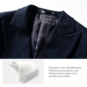 Costume Classique <span class=keywords><strong>Chic</strong></span> pour <span class=keywords><strong>Homme</strong></span>, Veste et Pantalon Sur Mesure, Style Formel pour Hommes - Product Image 5